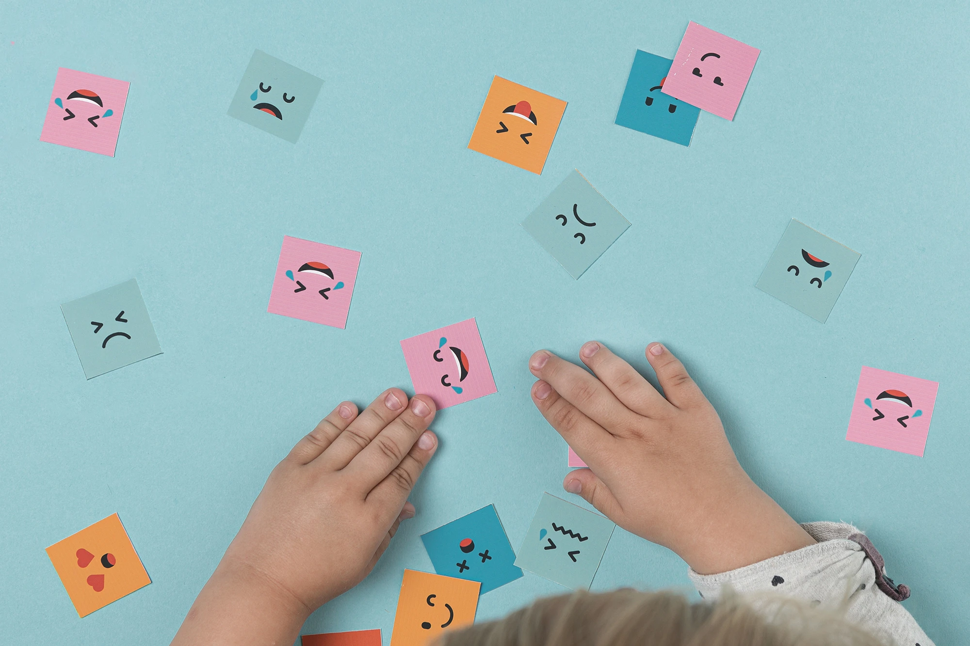 Descobrindo as emoções na escola.